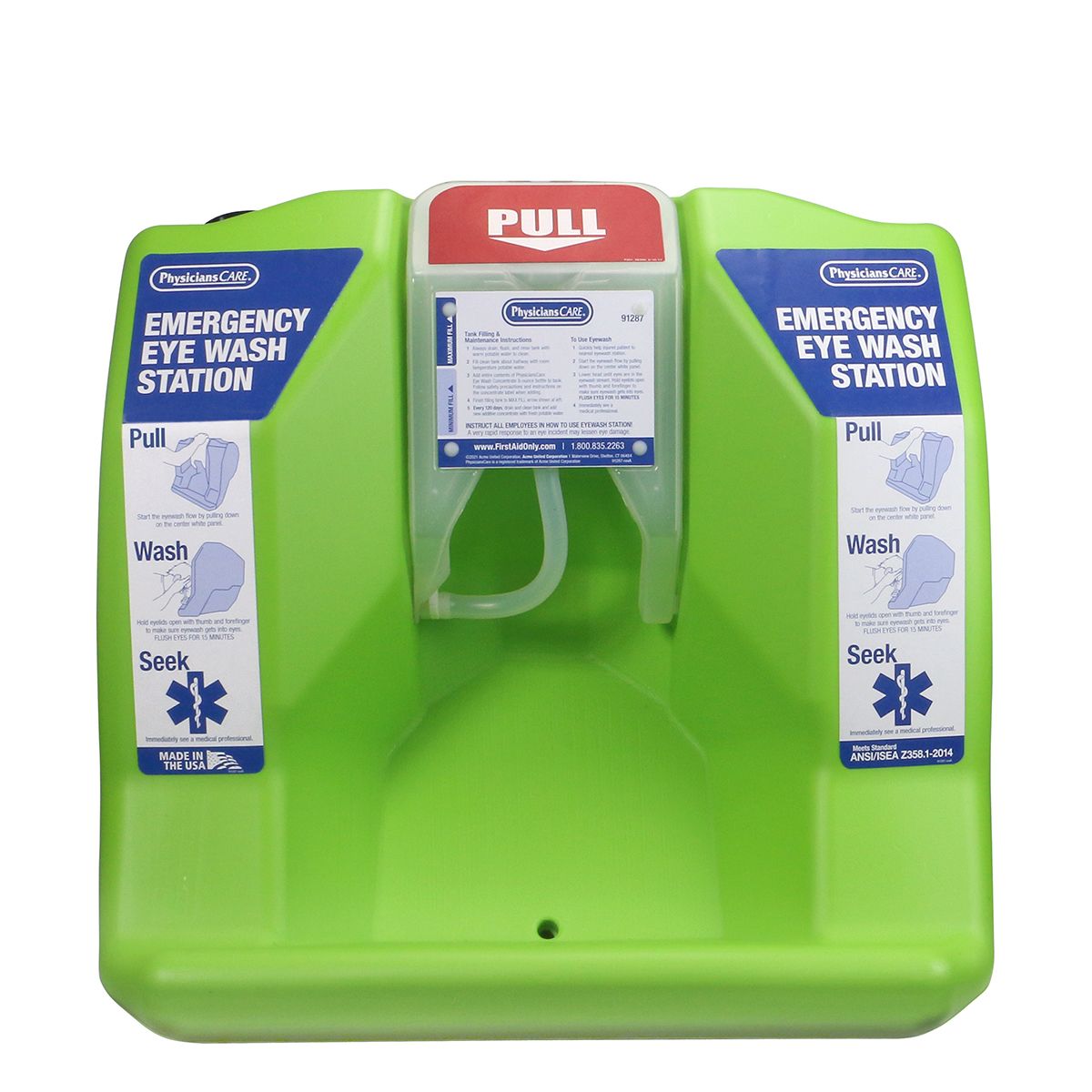 First Aid Only 16-Gallon Eye Washing Station 16-Pallet 91287 First Aid Only 16-Gallon Eye Washing Station 16-Pallet 91287